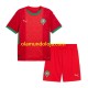 Camisola Marrocos Criança Equipamento Primeiro 2024 Manga Curta